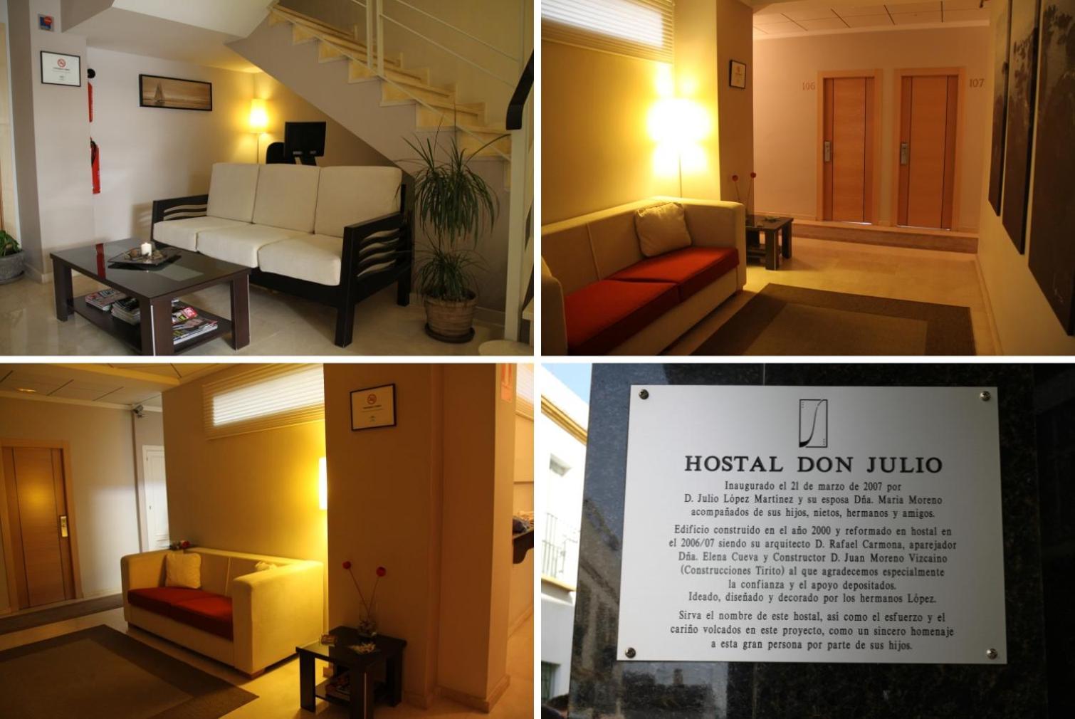 Hostal Don Julio Sanlúcar la Mayor Esterno foto